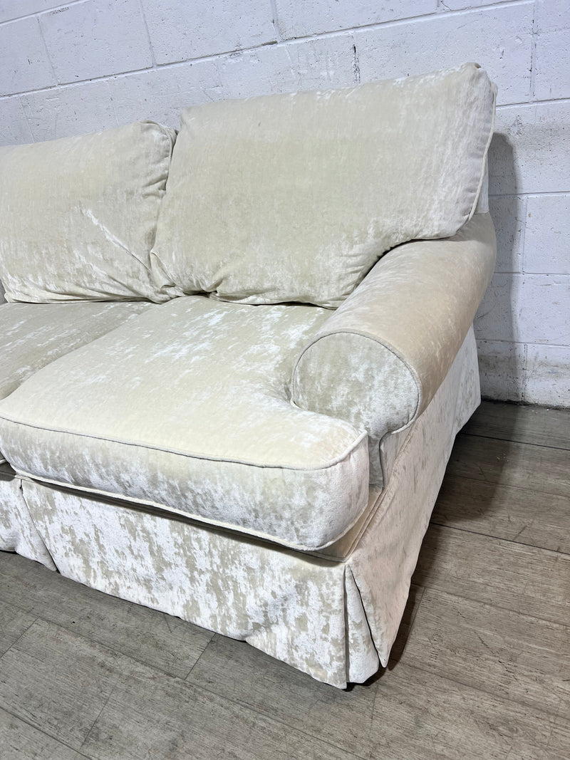 Cozy Velvet Cloud Loveseat