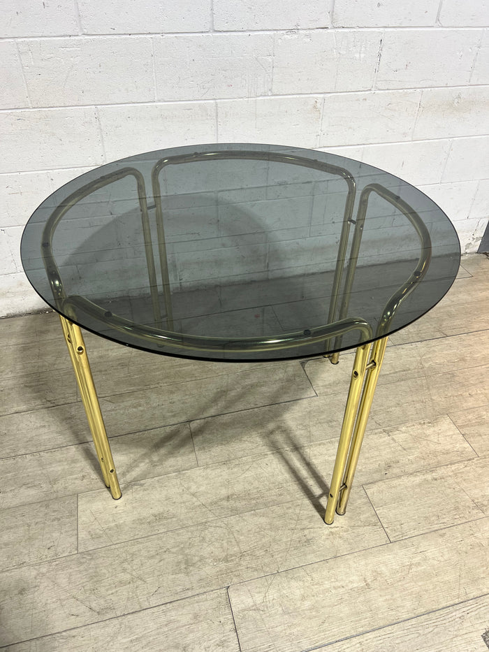 Sleek & Chic Glass-Top Dining Table