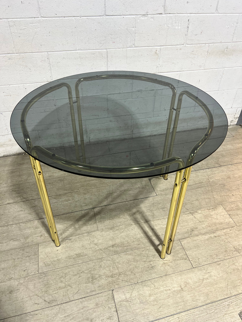 Sleek & Chic Glass-Top Dining Table