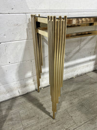 Hollywood Console Glass-Top Table