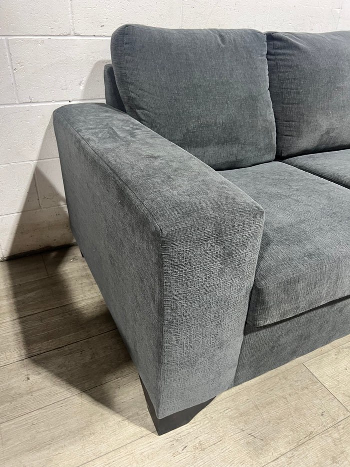 Metro Gray 3-Seater Sofa