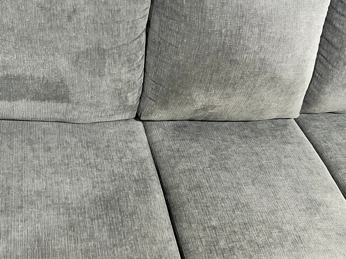 Metro Gray 3-Seater Sofa