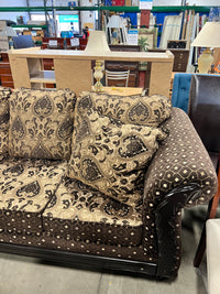 Patterned 3 Seater Couch