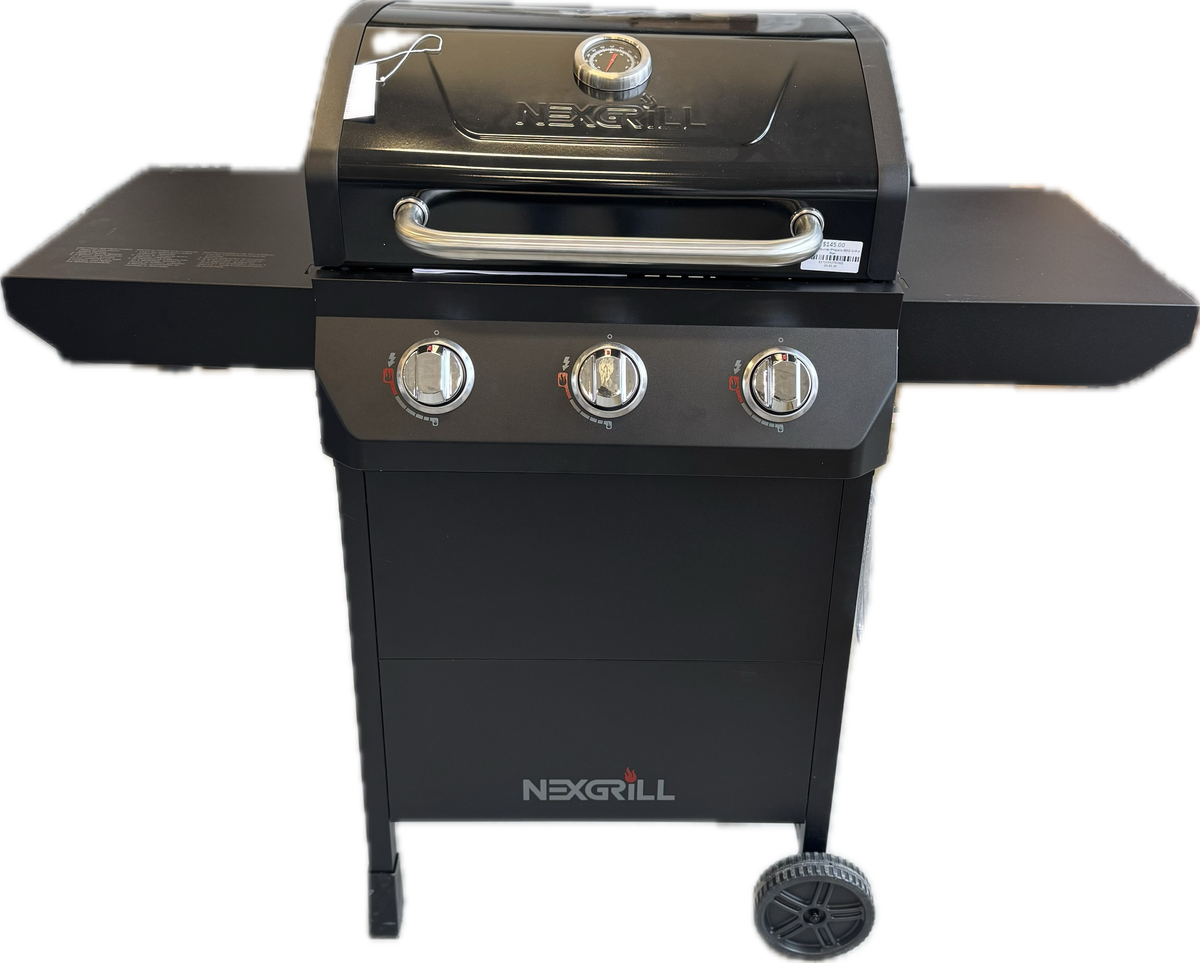Nexgrill 3-Burner Propane BBQ Grill in Black