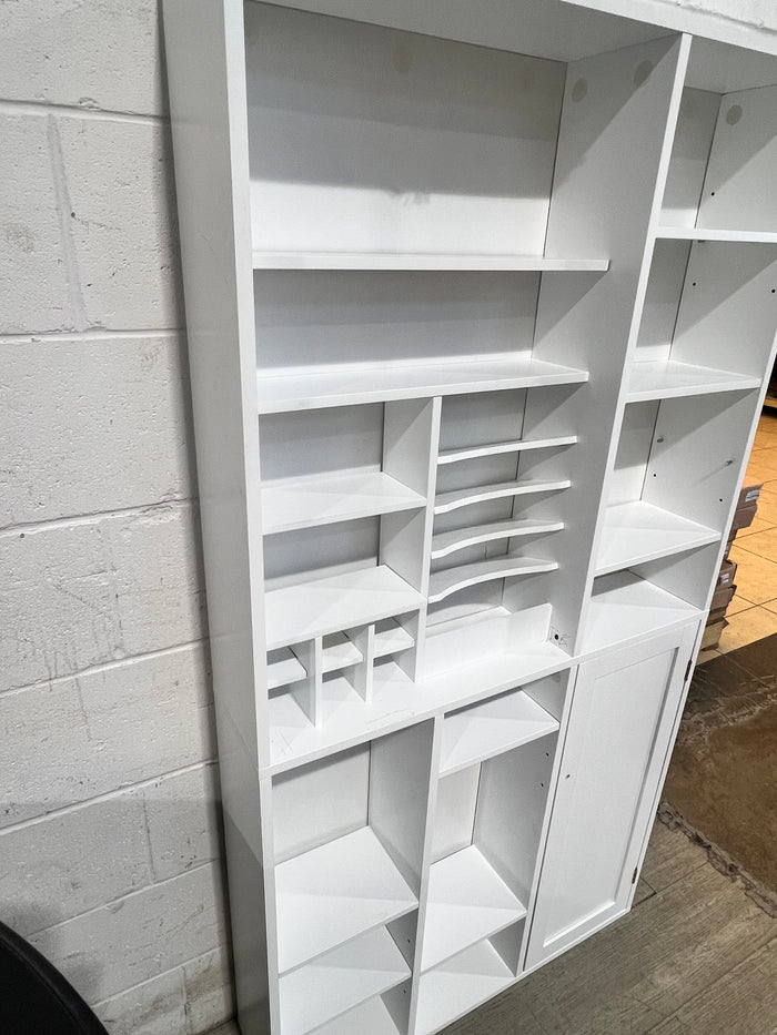 White Cubby Organizer - 1 Door
