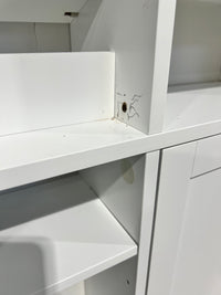 White Cubby Organizer - 1 Door