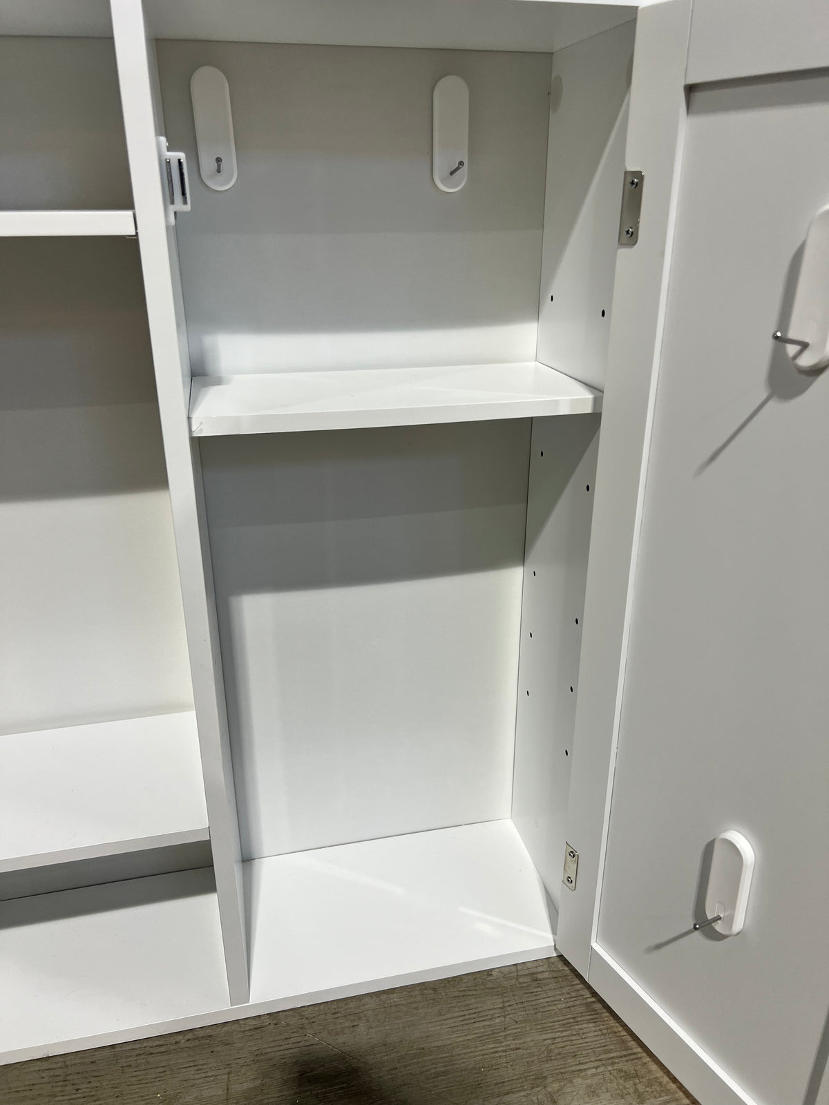 White Cubby Organizer - 1 Door