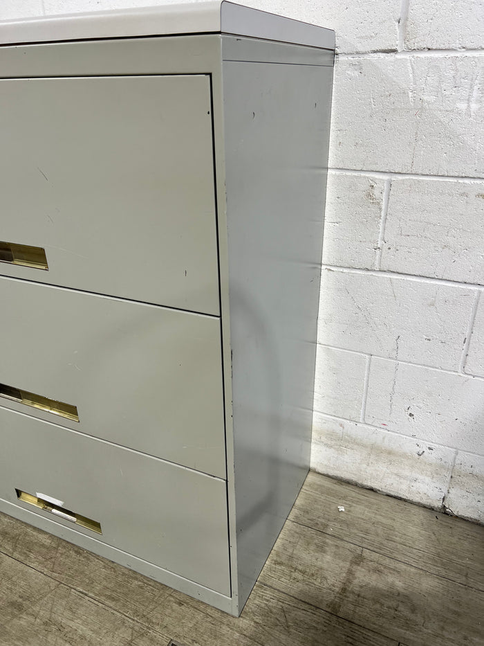 Steel Three Drawer Filing Cabinet