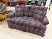 Two Seater Traditional Fabric Sofa