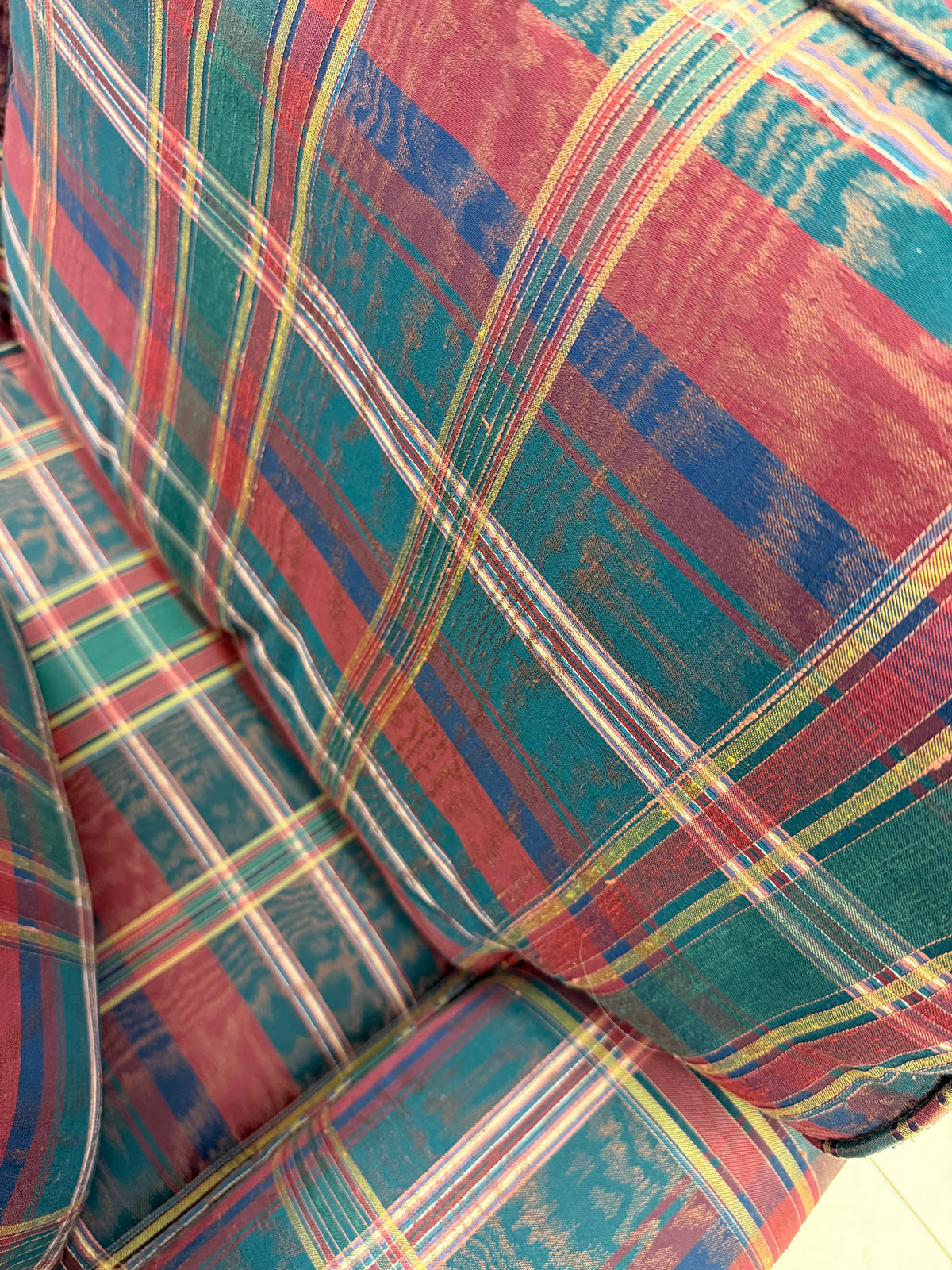 Two Seater Traditional Fabric Sofa