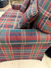 Two Seater Traditional Fabric Sofa