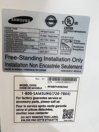 Samsung French Door Refrigerator 36"