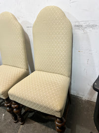 Traditional Upholstered Dining Chairs (Set of 4)