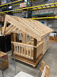10Ft by 5.5Ft - Child's Wooden Playhouse