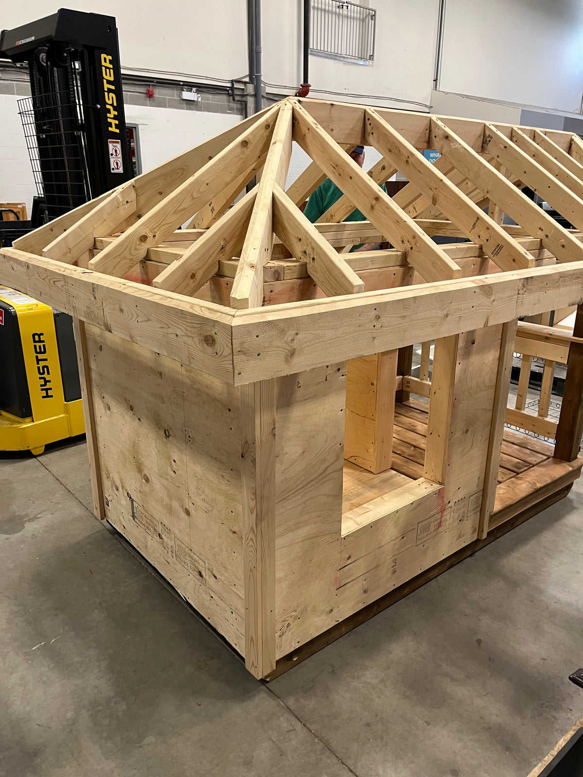 10Ft by 5.5Ft - Child's Wooden Playhouse