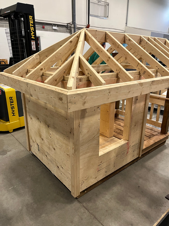 10Ft by 5.5Ft - Child's Wooden Playhouse