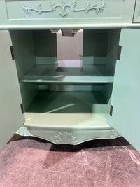 Lunette 42'' Single Bathroom Vanity with Engineered Marble Top