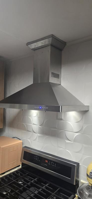 36 in. Outdoor Wall Mount Range Hood in Stainless Steel