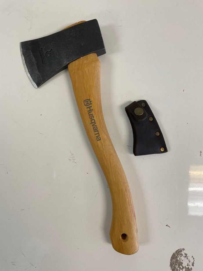Husqvarna 13" Handle Axe w/Leather Cover