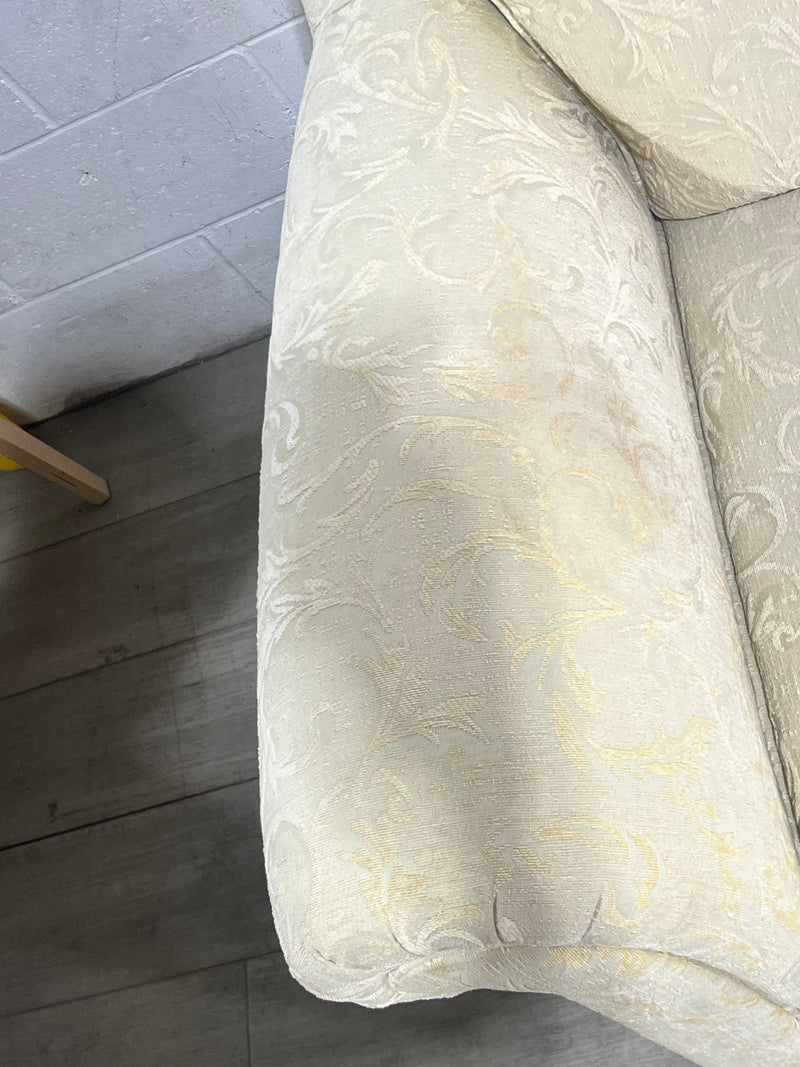 Blond Yellow Loveseat