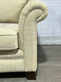 Blond Yellow Loveseat