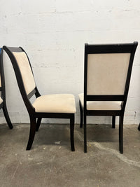 Contemporary Upholstered Dining Chairs - set of 6