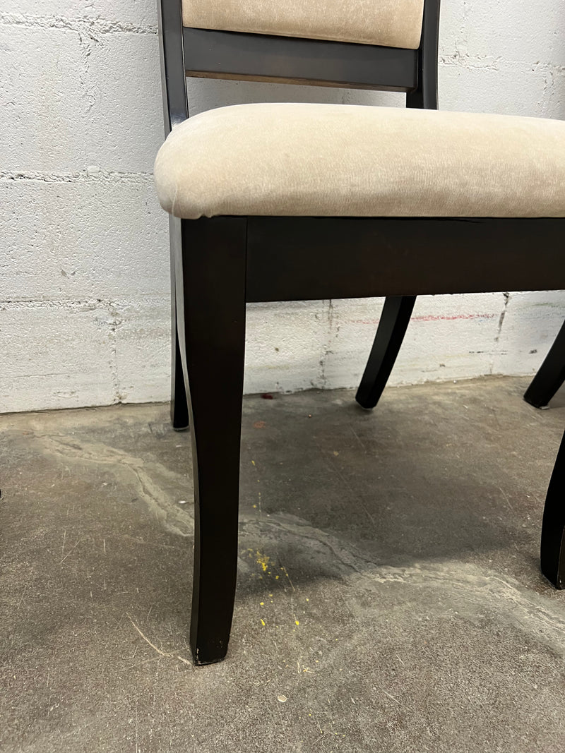 Contemporary Upholstered Dining Chairs - set of 6