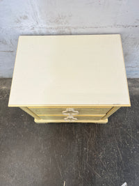 Vintage provincial Floral Nightstand