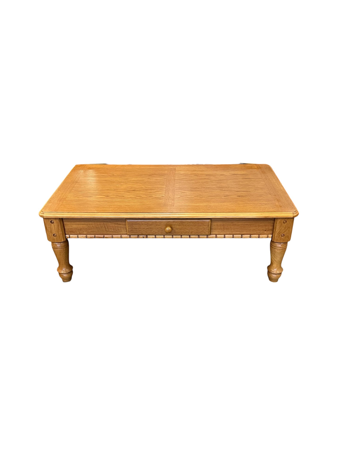 Golden Oak Coffee Table w/ 1 Drawer