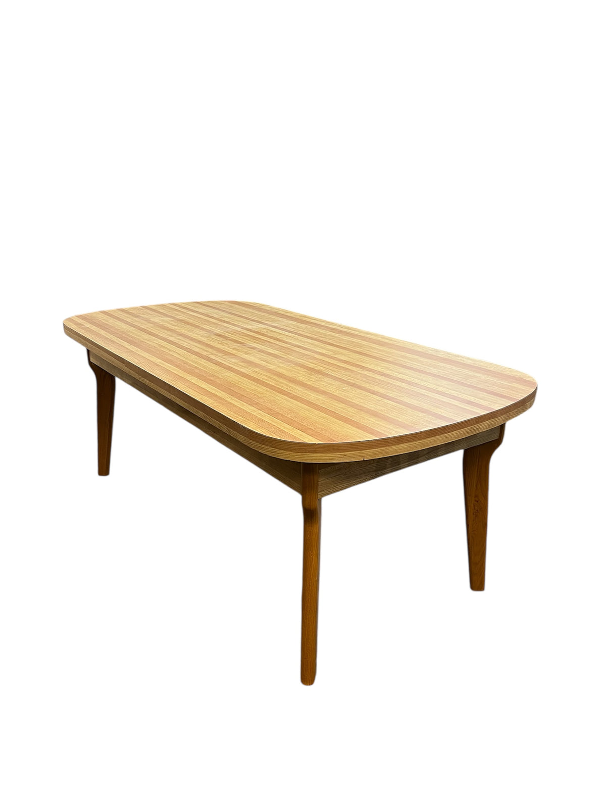 Oak Tone Dining Table With 1 Drawer