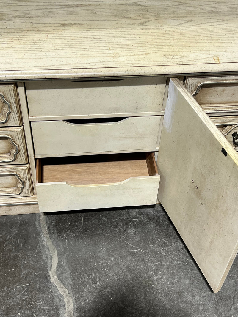 Light French Provincial Double Dresser