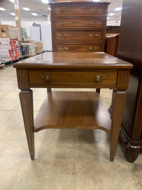 Accent Table With Bronze Knobs