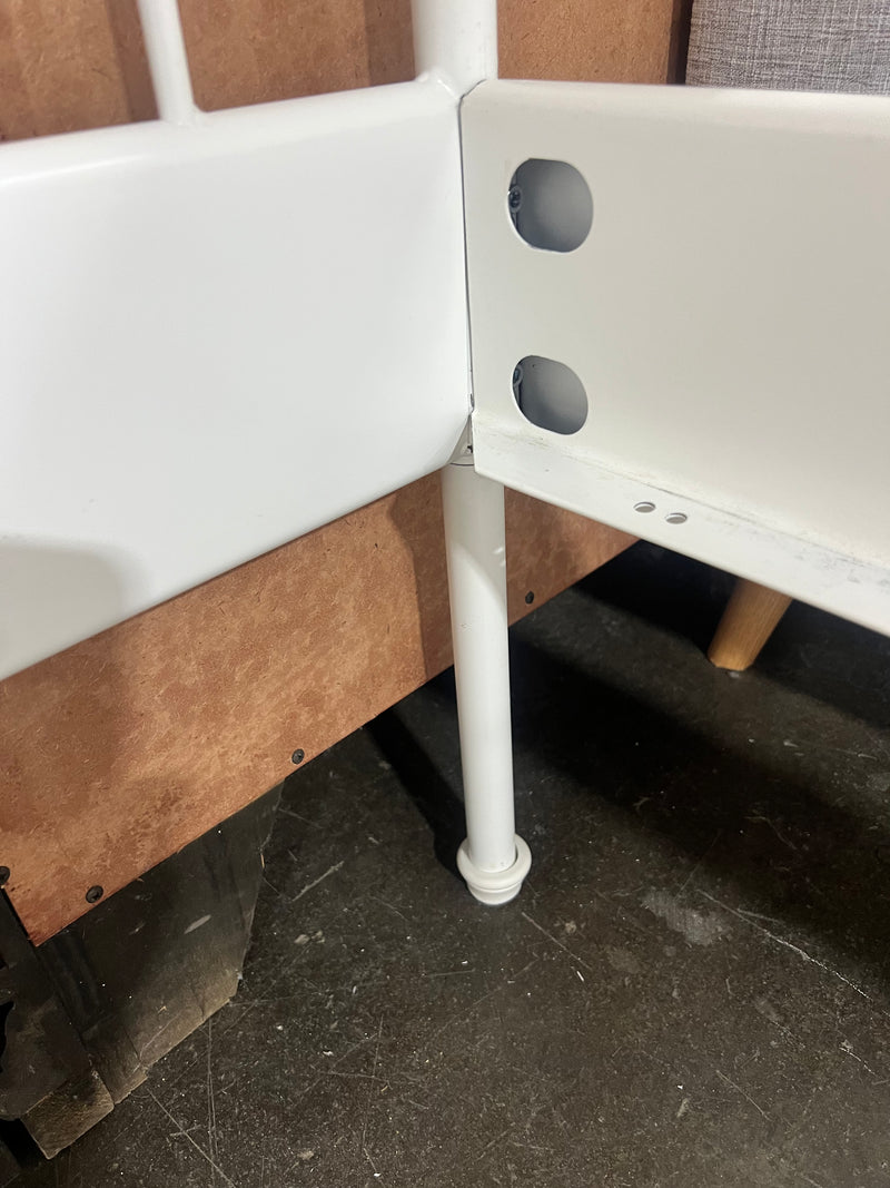 Wrought Iron Scrollwork Twin Bed Frame