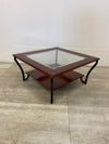 Two Tier Glass Coffee Table