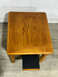 Traditional Oak End Table