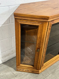 Traditional Corner TV Stand