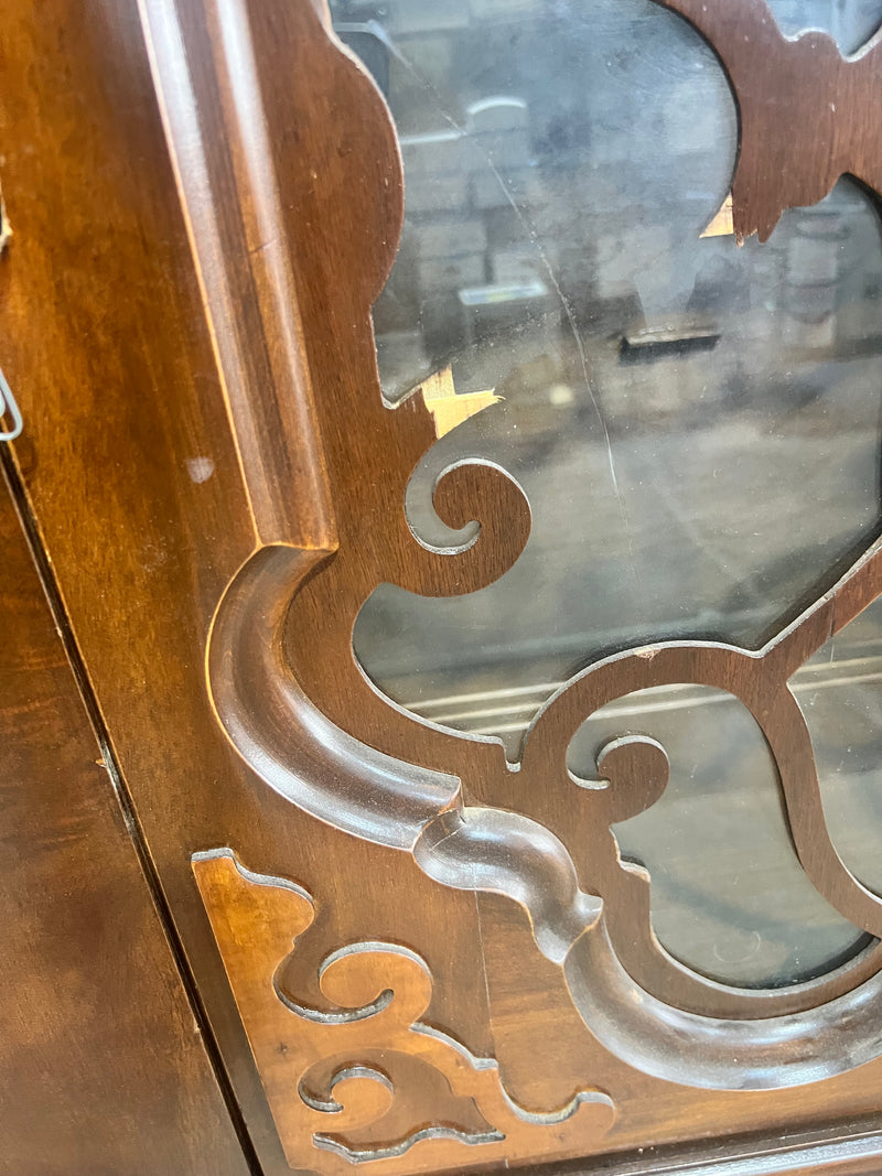 Ornate Victorian Display Cabinet