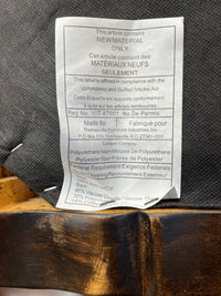 Set of 10 Thomasville Country French Leather Dining Chairs