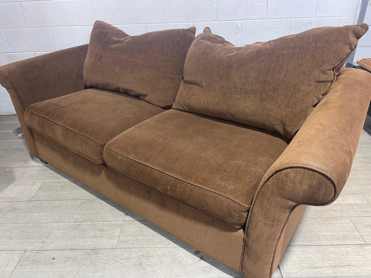 Brown Upholstered Sofa