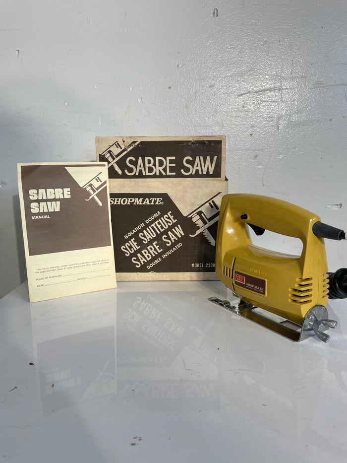 Shopmate Double Insulated Sabre Saw