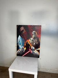 Star Wars The Force Awakens Canvas Poster