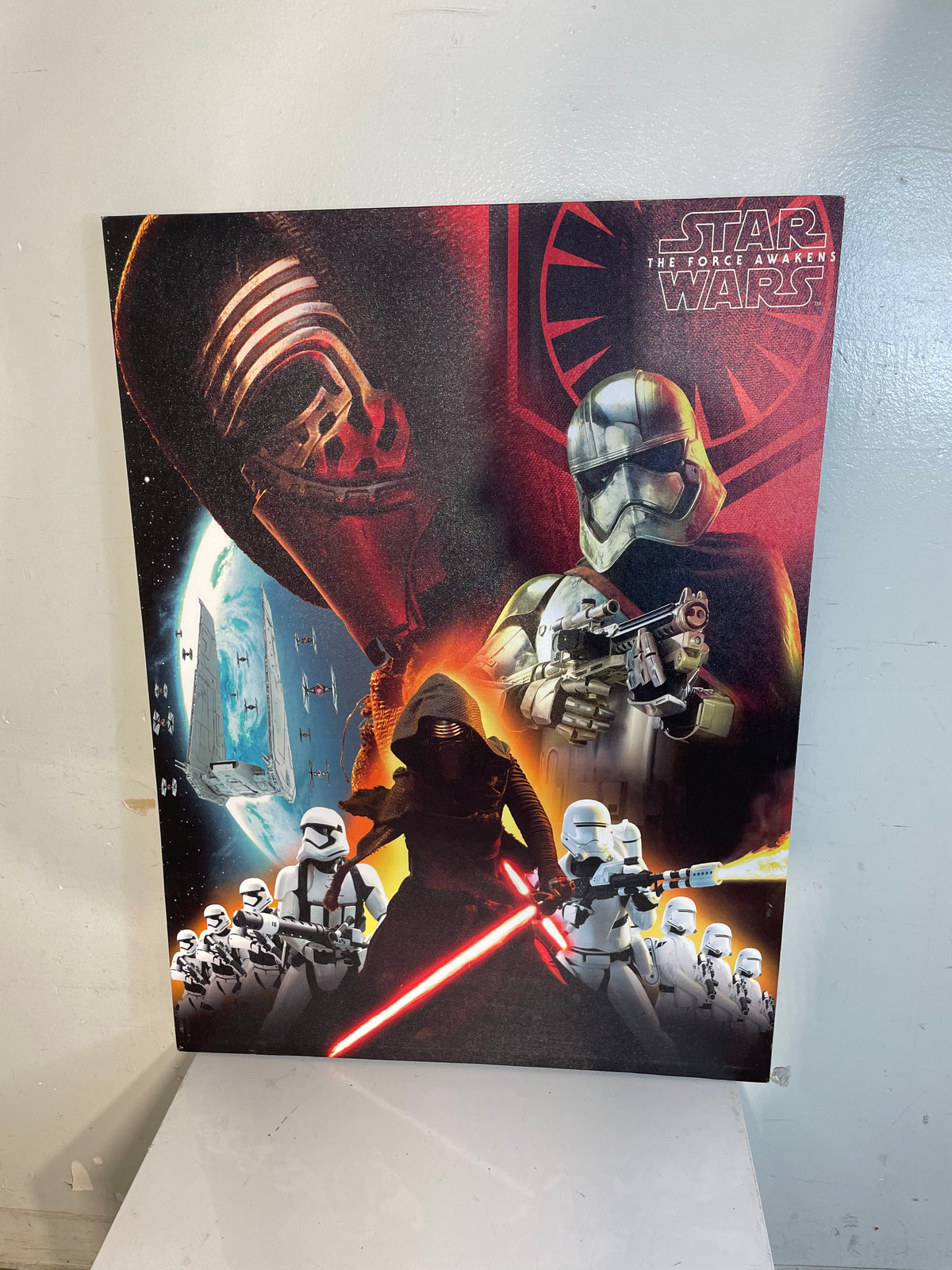 Star Wars The Force Awakens Canvas Poster