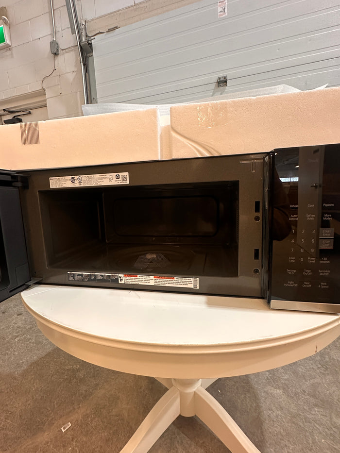 LG stainless steel over-the-range microwave