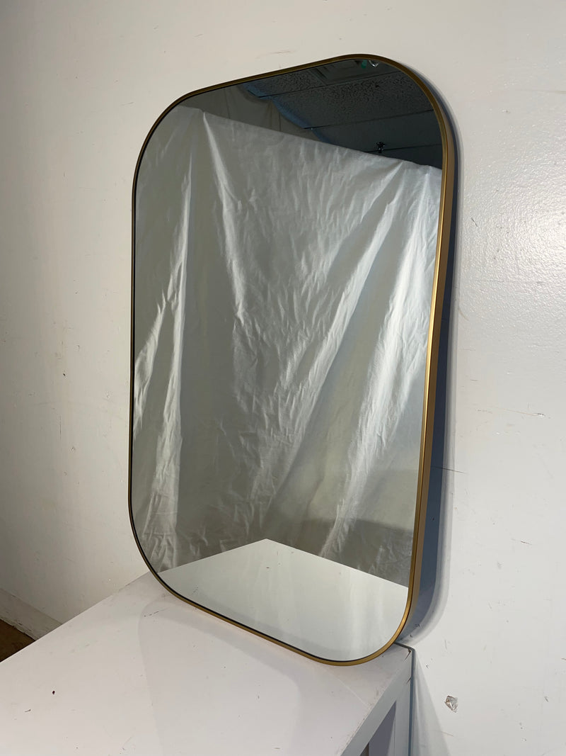 Infinity Gold Metal Vanity Mirror