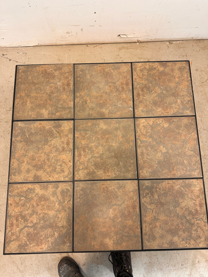 Unique tile coffee table