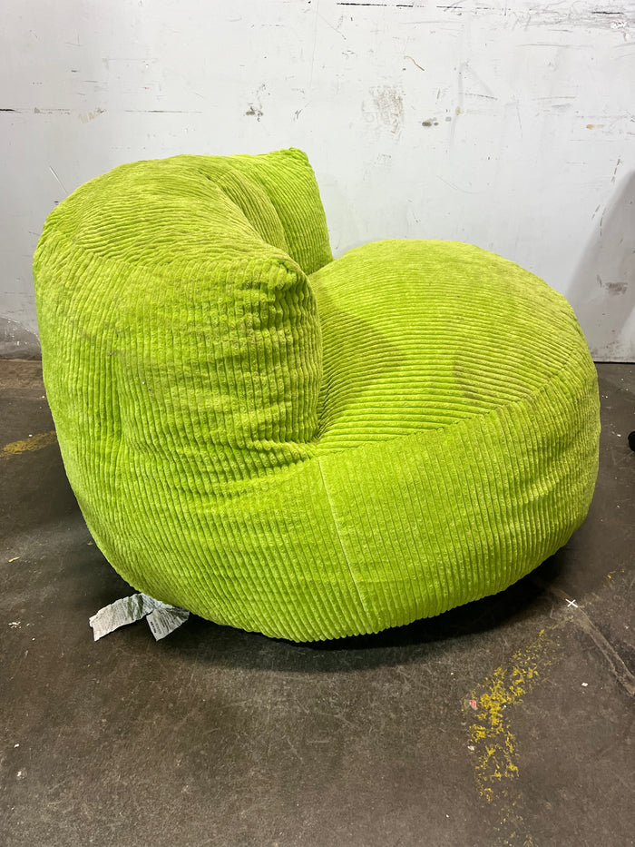 Lime Green Corduroy Bean Bag Chair