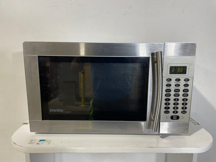 Danby Compact Microwave Stainless Steel