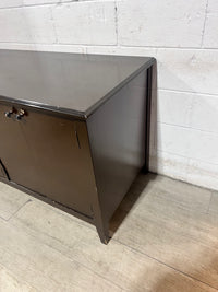 Expresso Brown Four-Door Storage Cabinet