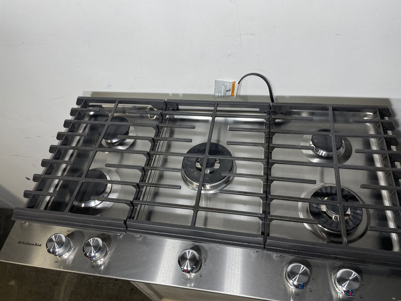 Kitchenaid  36" 5-Burner Gas Cooktop