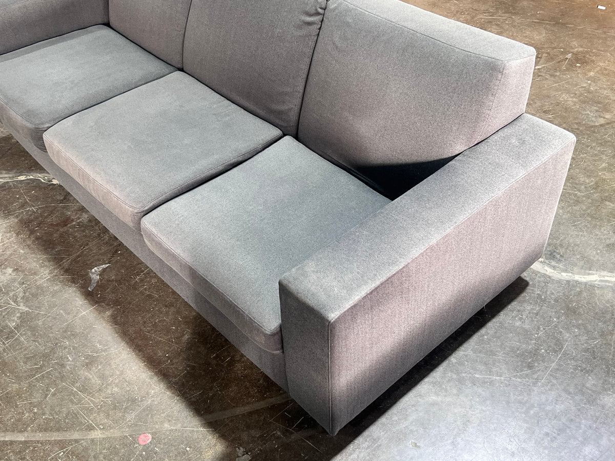 Contemporary Ash Three-Seater Sofa